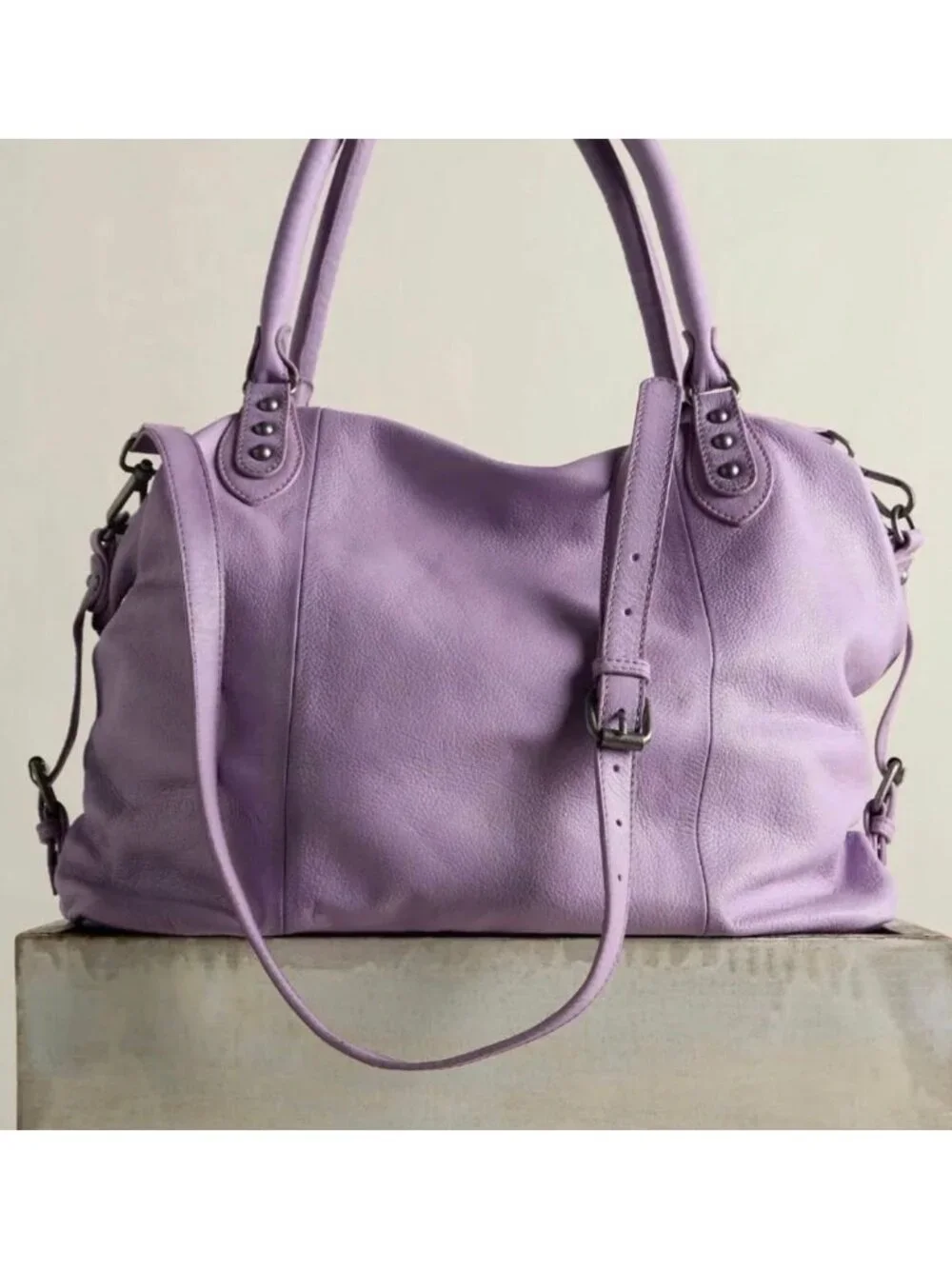 FREE PEOPLE WE THE FREE EMERSON TOTE LILAC